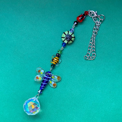 Garden bugs parade Sun catcher, spring decor