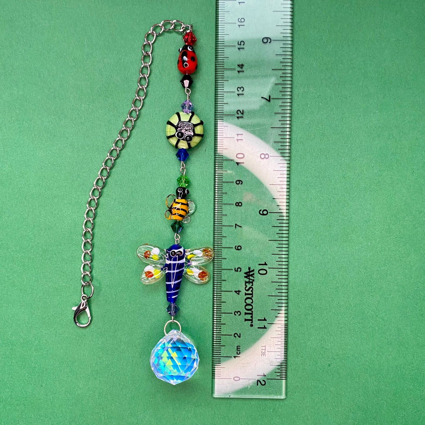 Garden bugs parade Sun catcher, spring decor
