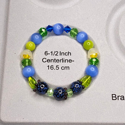 Fruit Lovers blueberry bracelet, elastic