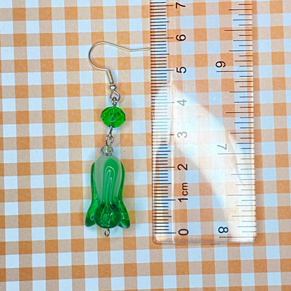 Cabbage earrings