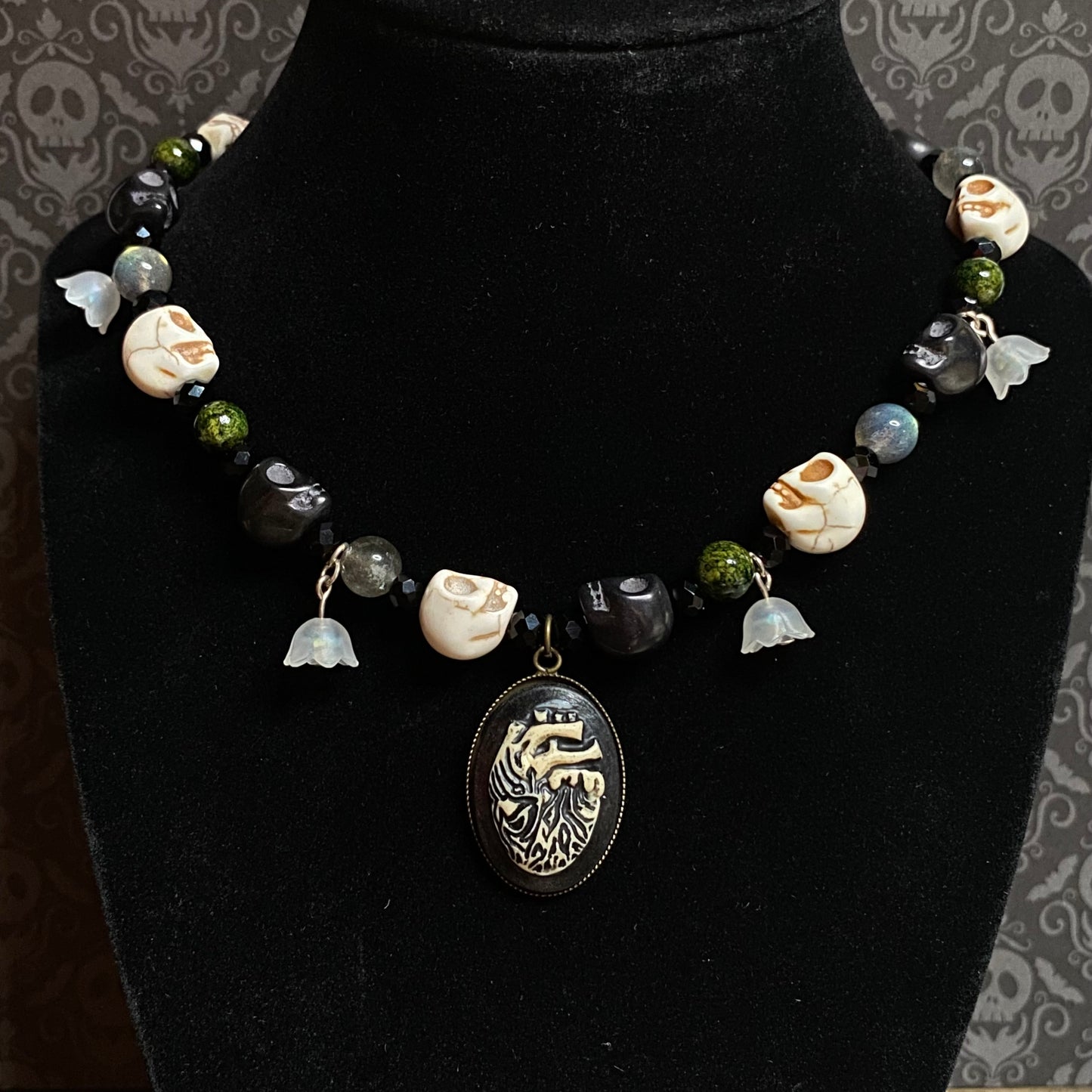 Momento Mori gothic necklace