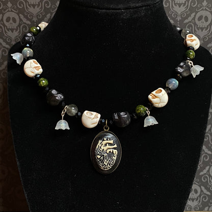 Momento Mori gothic necklace
