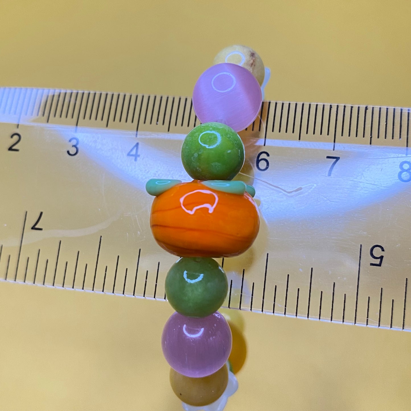 Orange Blossom fruit lovers bracelet, Elastic