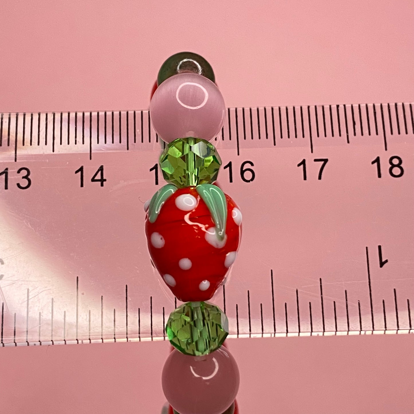 Strawberry Fruit lovers bracelet, elastic