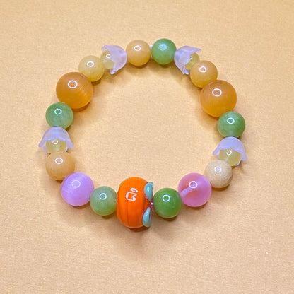 Orange Blossom fruit lovers bracelet, Elastic