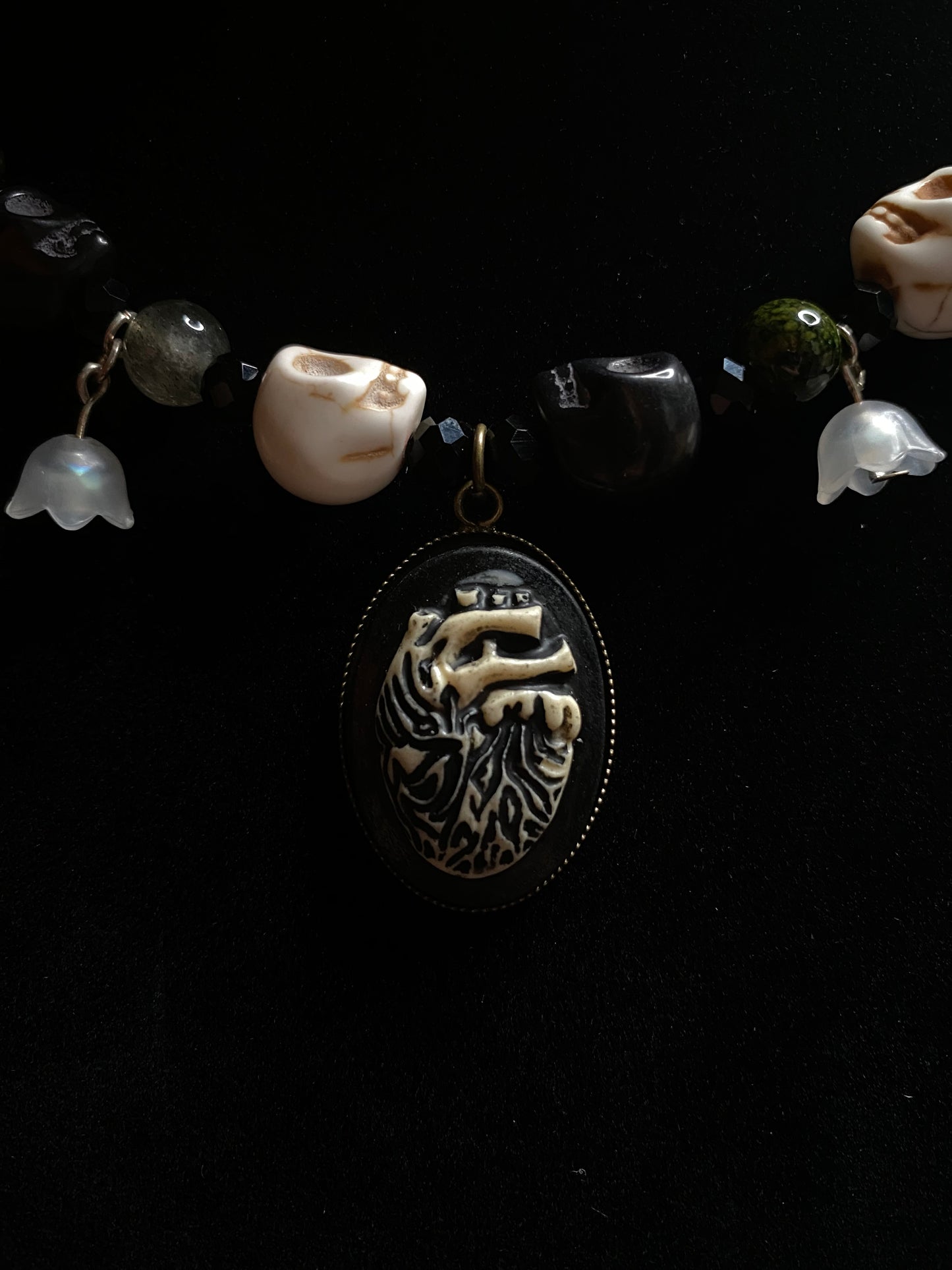 Momento Mori gothic necklace