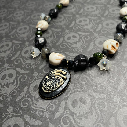 Momento Mori gothic necklace