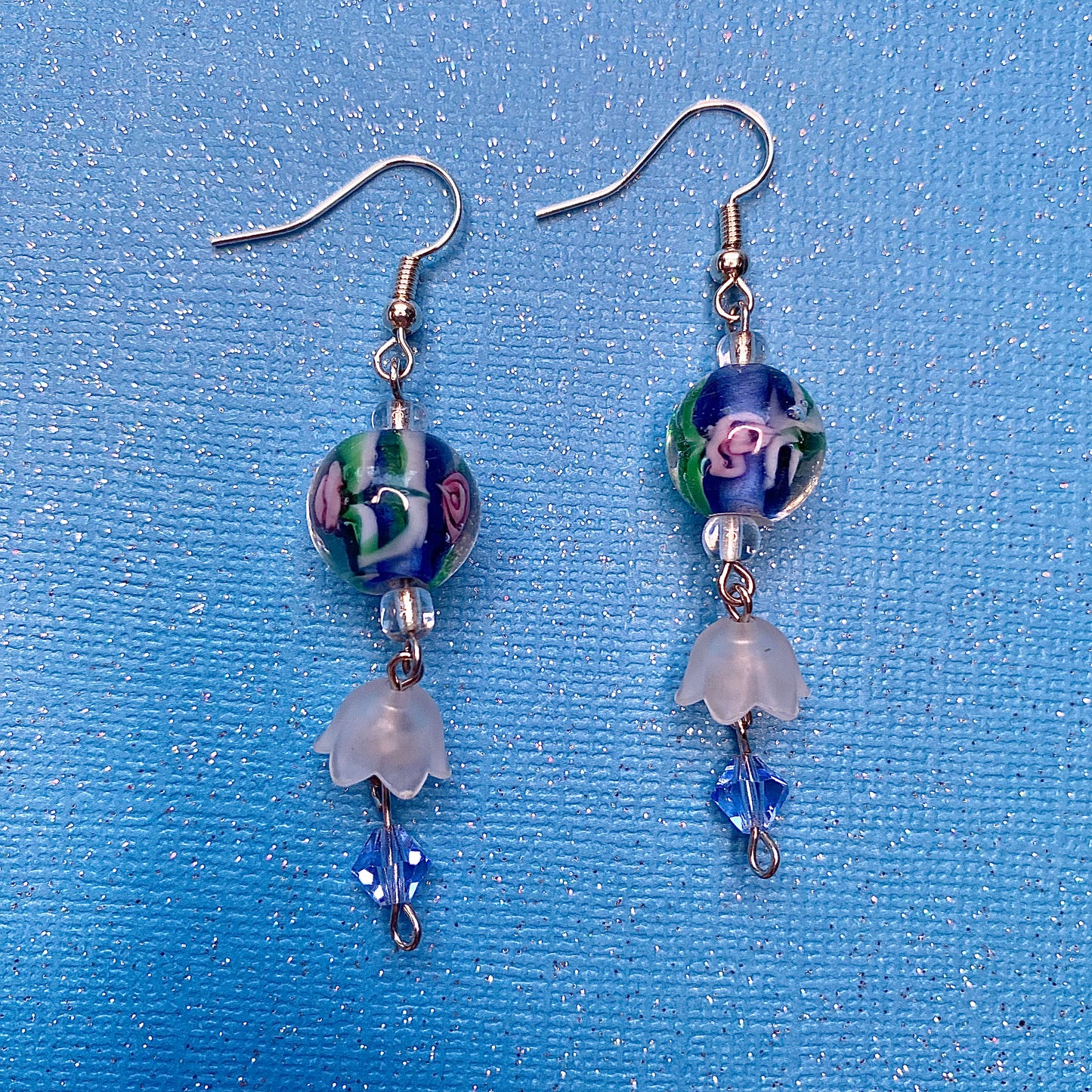 Dainty Floral Fairy Earrings