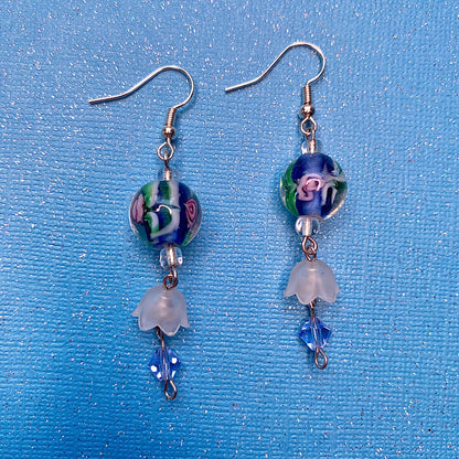 Dainty Floral Fairy Earrings