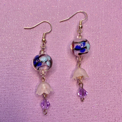 Dainty Floral Fairy Earrings