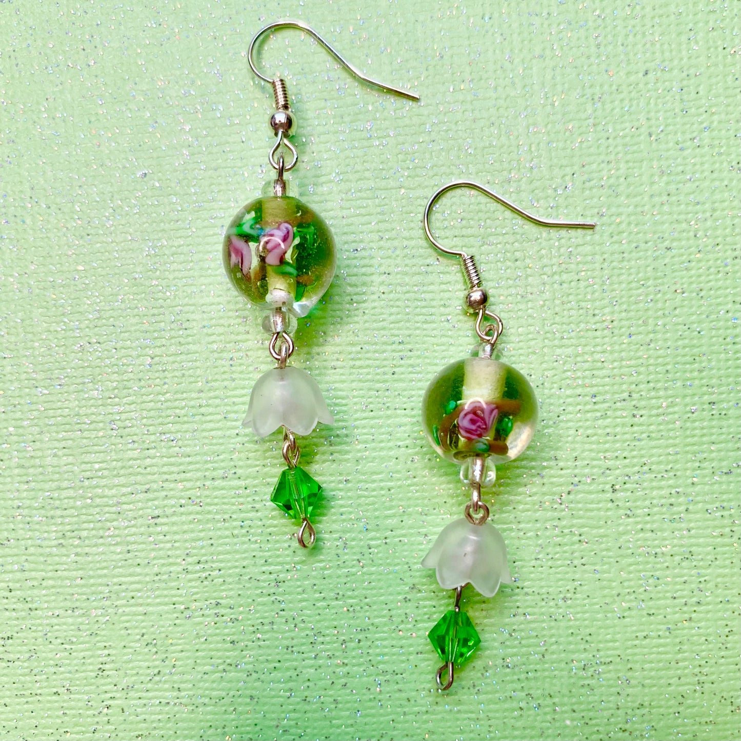 Dainty Floral Fairy Earrings