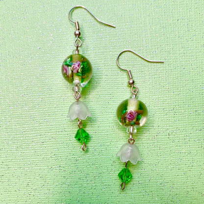 Dainty Floral Fairy Earrings